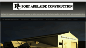 What Ptadelconst.com.au website looked like in 2017 (6 years ago)