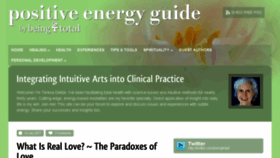 What Positiveenergyguide.com website looked like in 2017 (6 years ago)