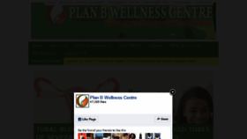 What Planbwellness.com website looked like in 2017 (6 years ago)