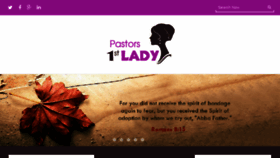 What Pastors1stlady.co.uk website looked like in 2017 (6 years ago)