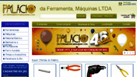 What Palacio.com.br website looked like in 2017 (6 years ago)