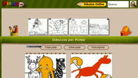 What Pintar.cat website looked like in 2017 (6 years ago)