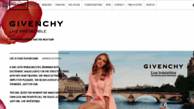 What Parfumsgivenchy.com website looked like in 2017 (6 years ago)