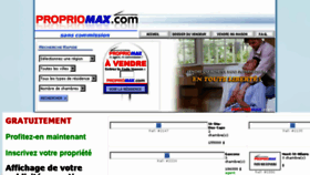 What Propriomax.com website looked like in 2017 (6 years ago)