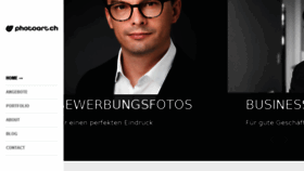 What Photoart.ch website looked like in 2017 (6 years ago)