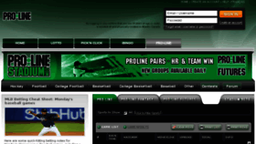 What Prolinestadium.com website looked like in 2017 (6 years ago)
