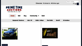 What Primetimeauctions.com website looked like in 2017 (6 years ago)