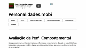 What Personalidades.mobi website looked like in 2017 (6 years ago)
