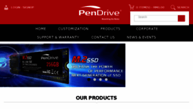 What Pendrive.com.my website looked like in 2017 (6 years ago)