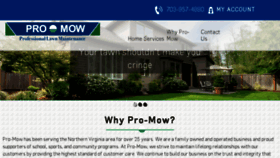 What Promowlawns.com website looked like in 2017 (6 years ago)