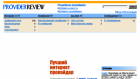What Provider-review.ru website looked like in 2017 (6 years ago)