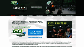 What Paintzone.co.uk website looked like in 2017 (6 years ago)