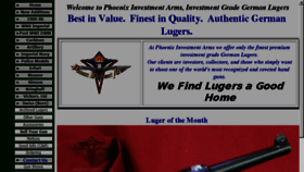 What Phoenixinvestmentarms.com website looked like in 2017 (6 years ago)