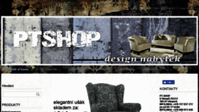 What Pt-shop.cz website looked like in 2017 (6 years ago)