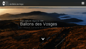 What Parc-ballons-vosges.fr website looked like in 2017 (6 years ago)