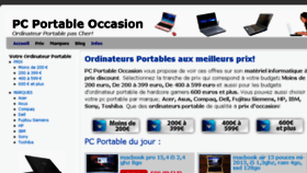 What Pcportableoccasion.fr website looked like in 2017 (6 years ago)