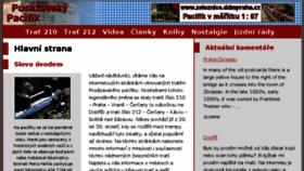 What Pacifikem.cz website looked like in 2017 (6 years ago)