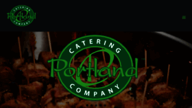 What Portlandcateringcompany.com website looked like in 2017 (6 years ago)