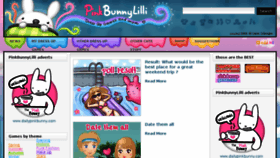 What Pinkbunnylilli.de website looked like in 2017 (6 years ago)