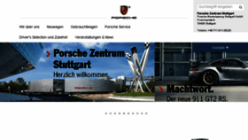What Porsche-stuttgart.de website looked like in 2017 (6 years ago)