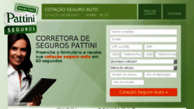 What Pattini.com.br website looked like in 2017 (6 years ago)