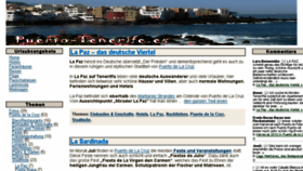 What Puerto-tenerife.es website looked like in 2017 (6 years ago)
