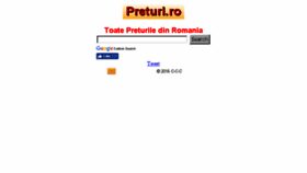 What Preturi.ro website looked like in 2017 (6 years ago)