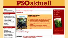 What Psoaktuell.com website looked like in 2017 (6 years ago)