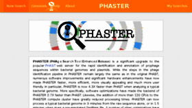 What Phaster.ca website looked like in 2017 (6 years ago)