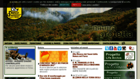 What Parcoabruzzo.it website looked like in 2017 (6 years ago)