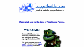 What Puppetbuilder.com website looked like in 2017 (6 years ago)