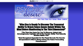 What Psychicdesire.com website looked like in 2017 (6 years ago)