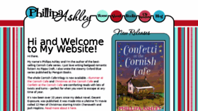 What Phillipa-ashley.com website looked like in 2017 (6 years ago)