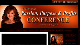 What Poweredwithpassion.com website looked like in 2017 (6 years ago)