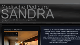 What Pedicure-sandra.nl website looked like in 2017 (6 years ago)