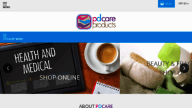 What Pdcareproducts.com website looked like in 2017 (6 years ago)