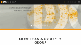 What Pxgroup.com website looked like in 2017 (6 years ago)