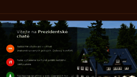 What Prezidentska.cz website looked like in 2017 (6 years ago)