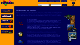 What Pumiko.de website looked like in 2017 (6 years ago)