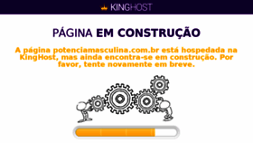 What Potenciamasculina.com.br website looked like in 2017 (6 years ago)