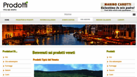 What Prodottitipiciveneto.it website looked like in 2017 (8 years ago)