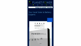 What Planetpower.com.au website looked like in 2017 (6 years ago)