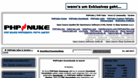 What Phpnuke-service.de website looked like in 2017 (6 years ago)