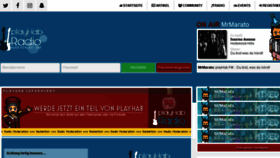 What Playhab.fm website looked like in 2017 (6 years ago)