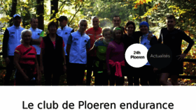 What Ploeren-endurance.fr website looked like in 2017 (6 years ago)