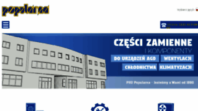 What Popularna.pl website looked like in 2017 (6 years ago)
