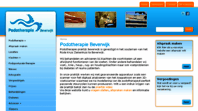 What Podotherapie-beverwijk.nl website looked like in 2017 (6 years ago)