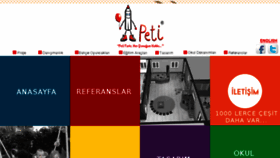 What Peti.com.tr website looked like in 2017 (6 years ago)