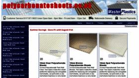 What Polycarbonatesheets.co.uk website looked like in 2017 (6 years ago)