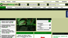 What Portalrolniczy.info website looked like in 2017 (6 years ago)